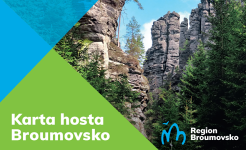 Karta hosta Broumovsko
